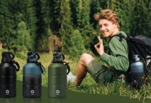 Power Hydration: 64 oz Insulated Water Bottle with Straw